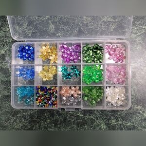Assorted Flower Bead Collection